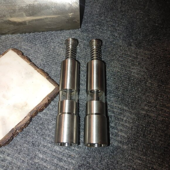 Grinders Stainless Steel Salt Pepper One Hand Handheld Seasoning Magic - Picture 2 of 7